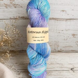 Hand dyed 4ply Merino Silk