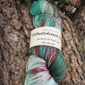 Hand dyed 4ply Merino Silk