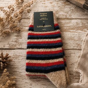 Striped Socks - Merino Possum