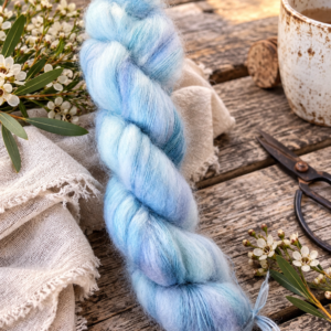 Hand Dyed Mohair/Silk Lace Weight